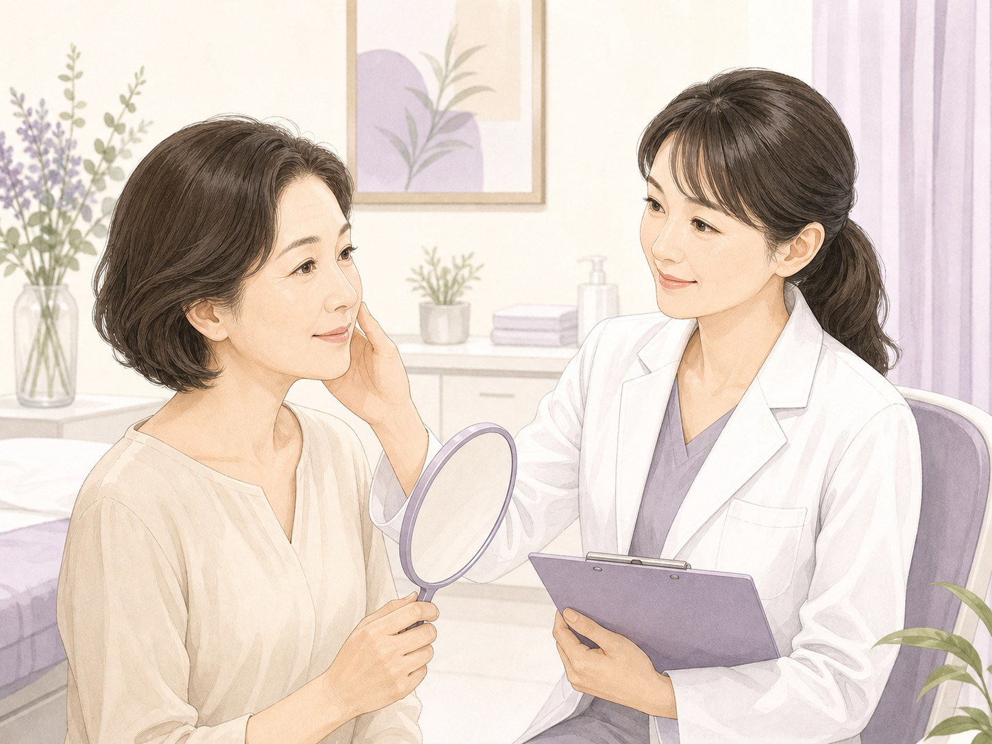施術後フォローアップのイメージ