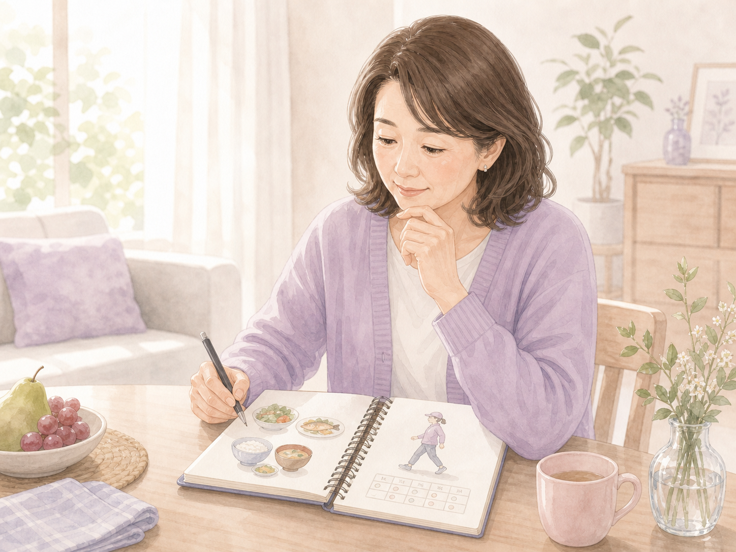 体重管理を考える方のイメージ
